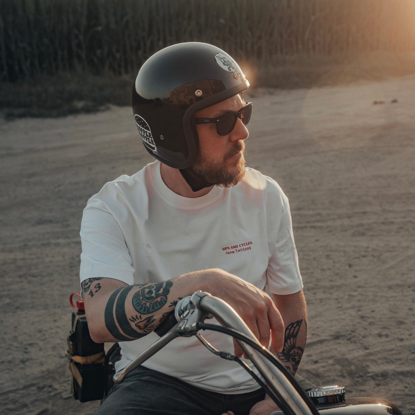 Sips and Cycles X Jane Tattoos (RED)
