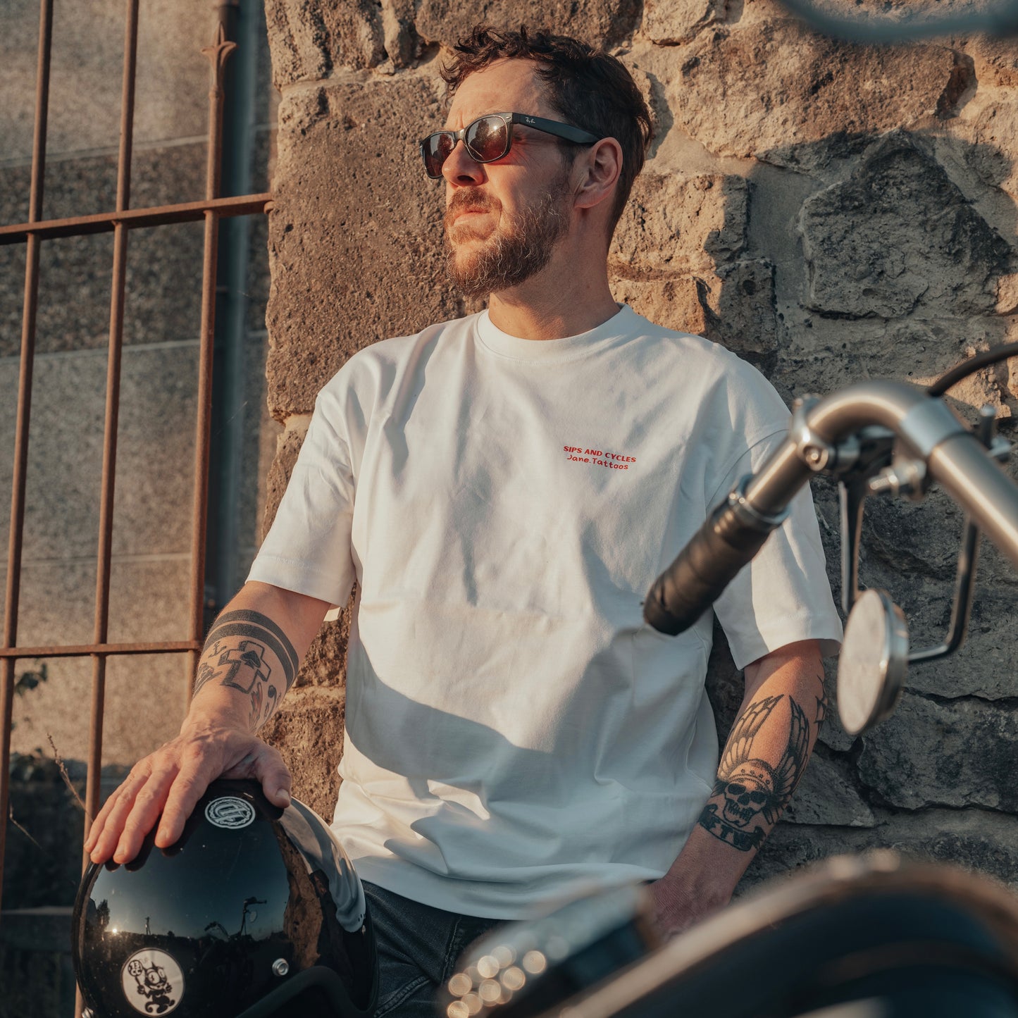 Sips and Cycles X Jane Tattoos (RED)