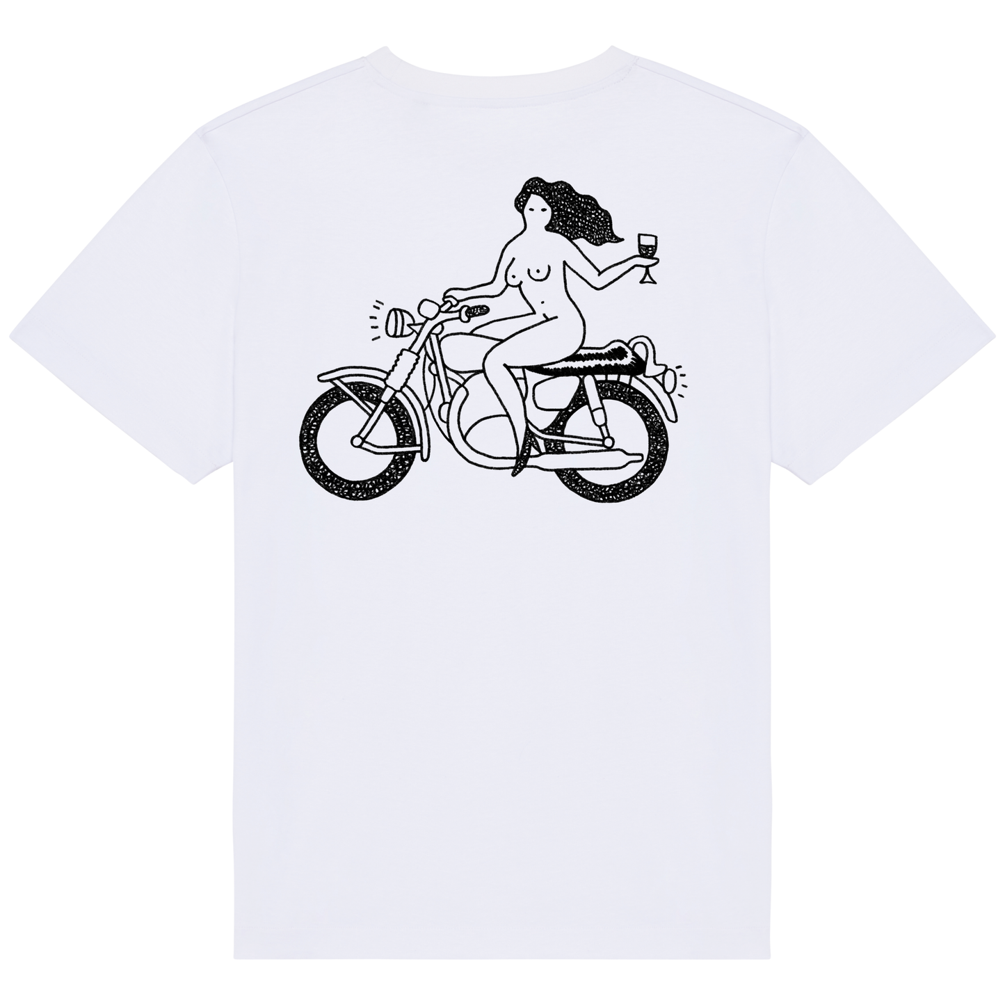 Sips and Cycles X Jane Tattoos (BLACK)