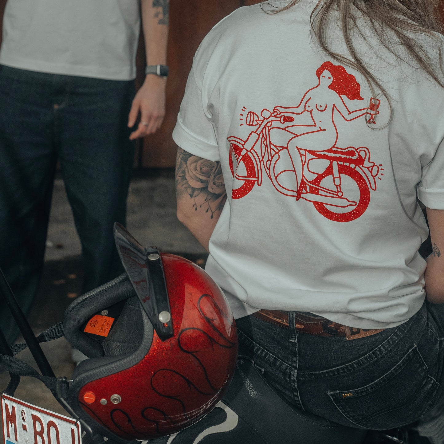 Sips and Cycles X Jane Tattoos (RED)