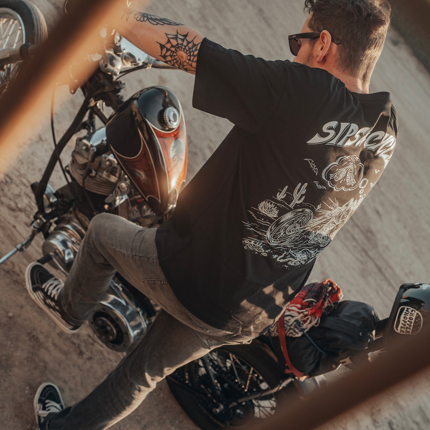 Sips and Cycles X Tattoo Rupa