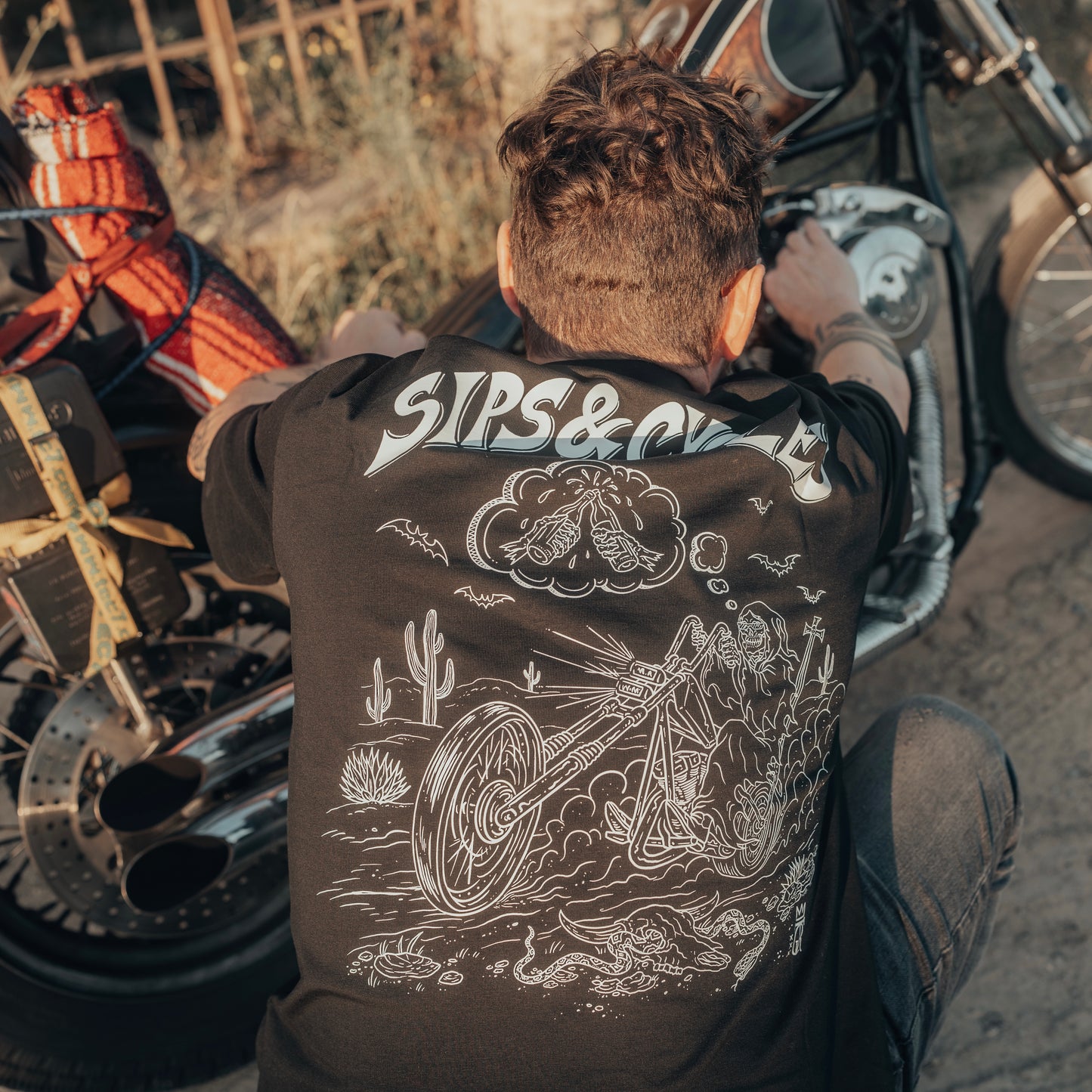 Sips and Cycles X Tattoo Rupa