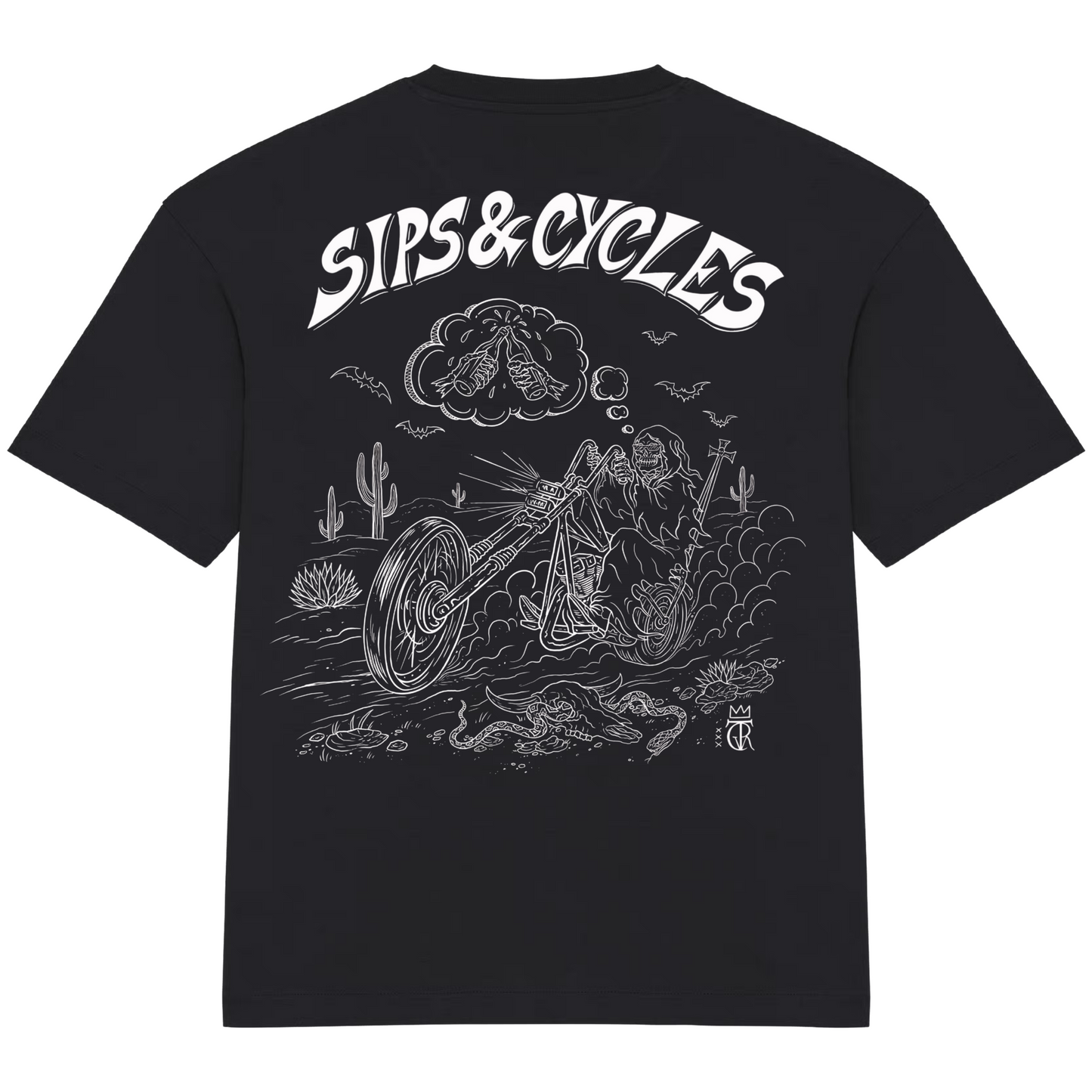 Sips and Cycles X Tattoo Rupa